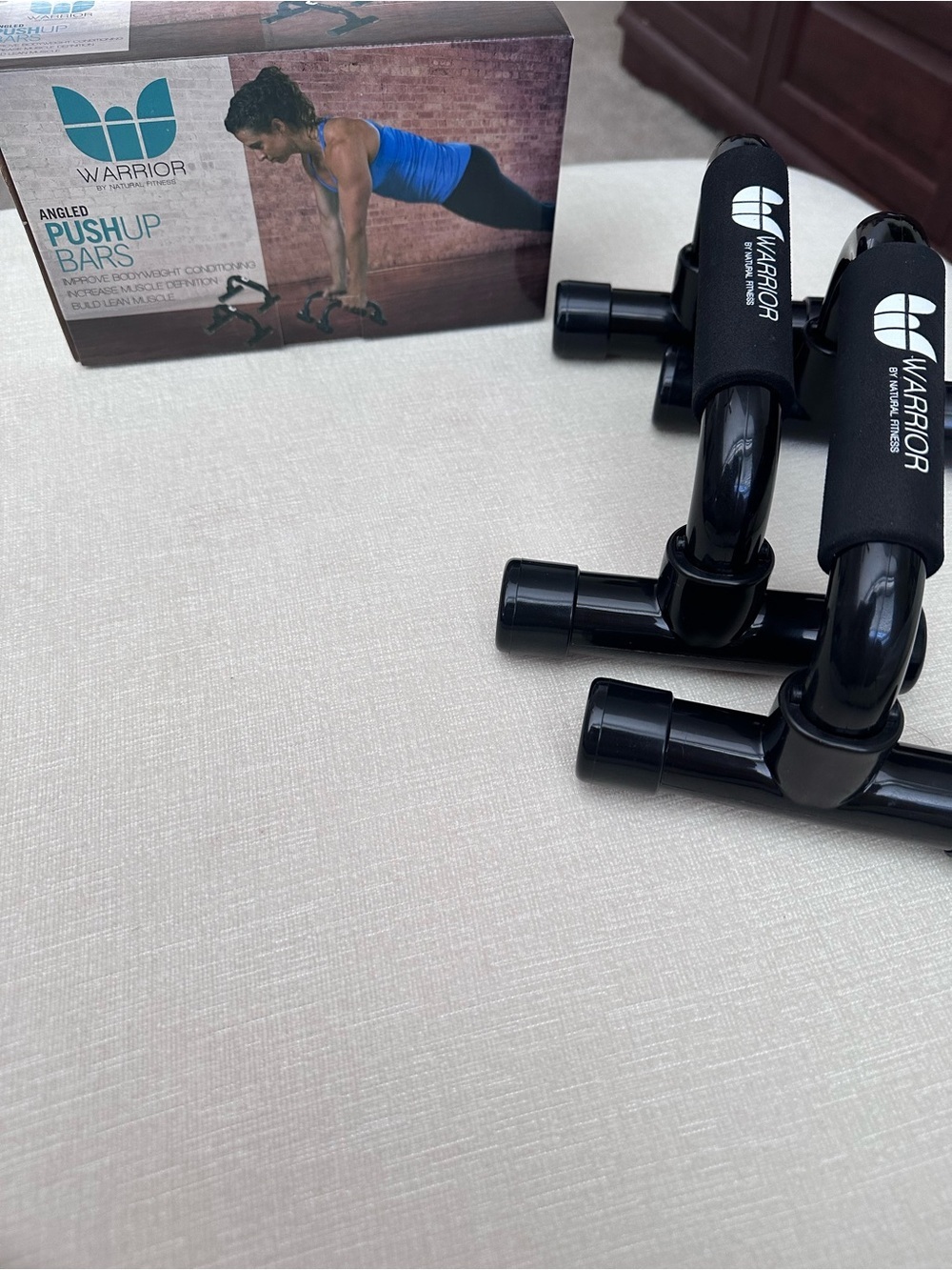 Warrior Push-Up Bars in Black